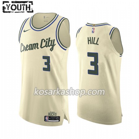 Dres Milwaukee Bucks George Hill 3 Nike 2019-20 City Edition Swingman - Dječji